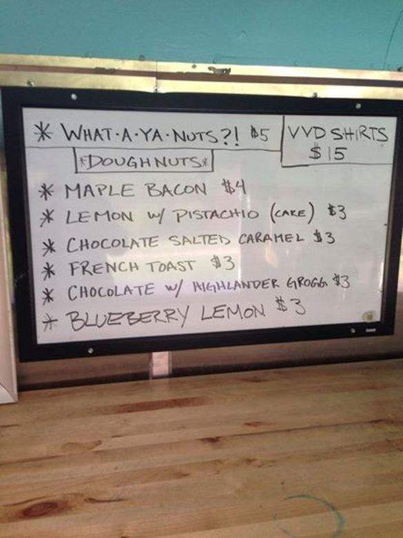 Vincent Van Doughnut - Saint Louis, MO menu_pic