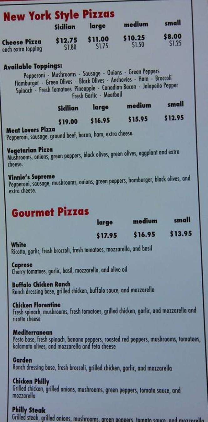 /380235007/Vinnies-Pizzeria-and-Italian-Restaurant-Winston-Salem-NC - Winston Salem, NC