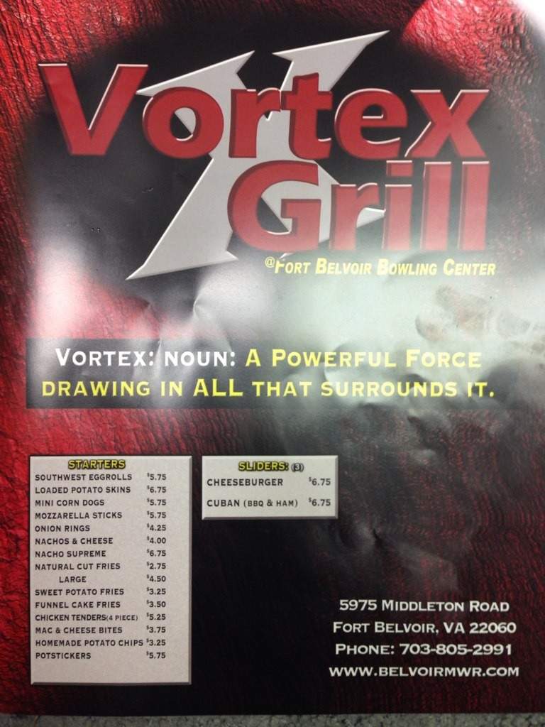 /380235133/Vortex-Grill-Fort-Belvoir-VA - Fort Belvoir, VA