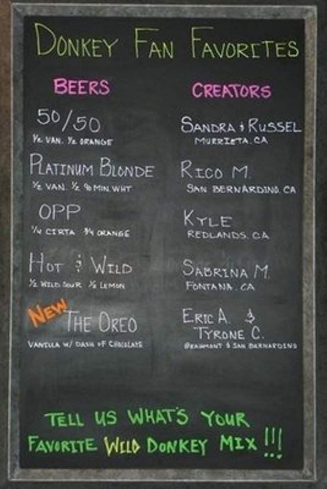 /380235646/Wild-Donkey-Brewing-Co-Menu-Redlands-CA - Redlands, CA