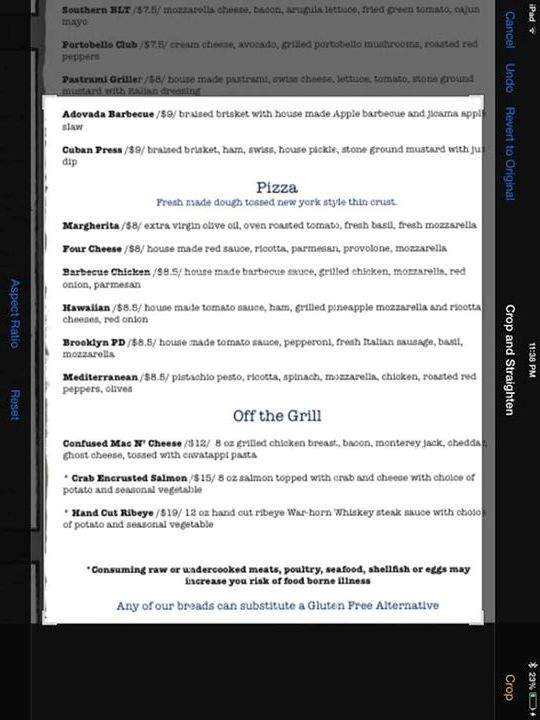 Wooden Pickle - Marion, VA menu_pic