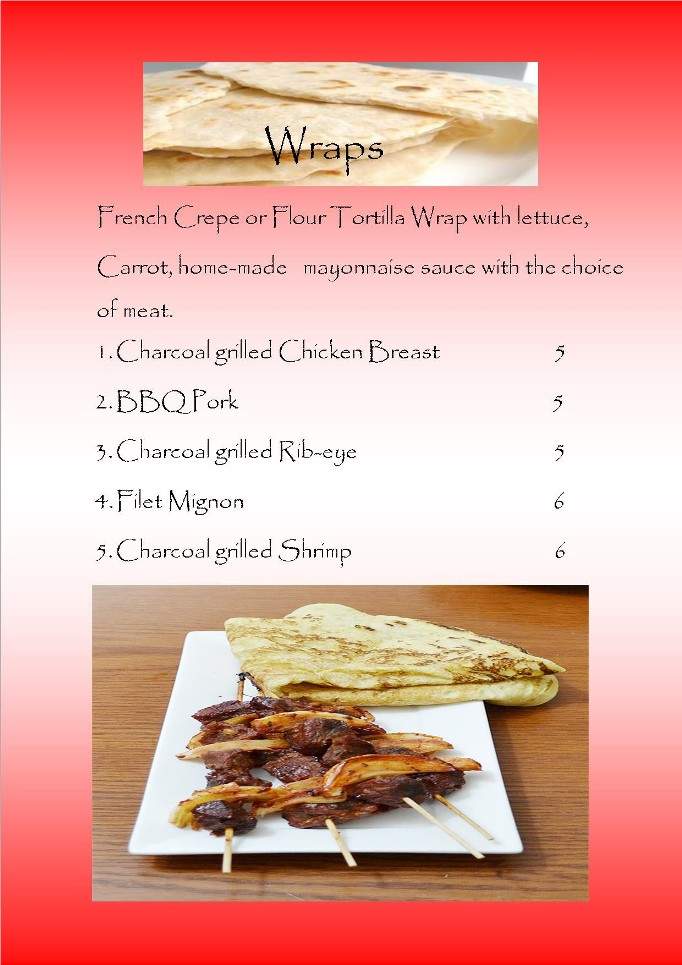 Wrap & Roll - Pearland, TX menu_pic
