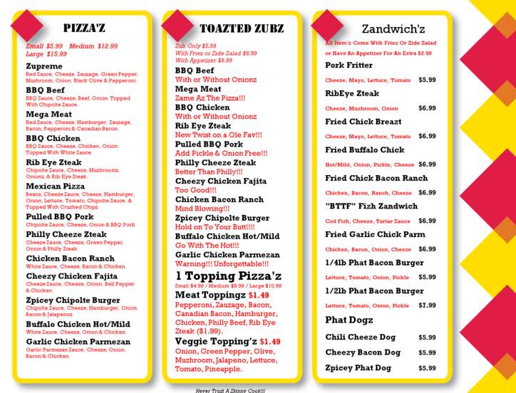 Phat Boys - Belle, MO menu_pic