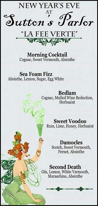 Sutton's Parlor - Philadelphia, PA menu_pic