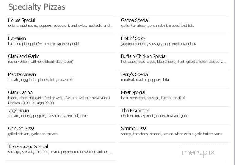 Pizza Palace - Torrington, CT menu_pic