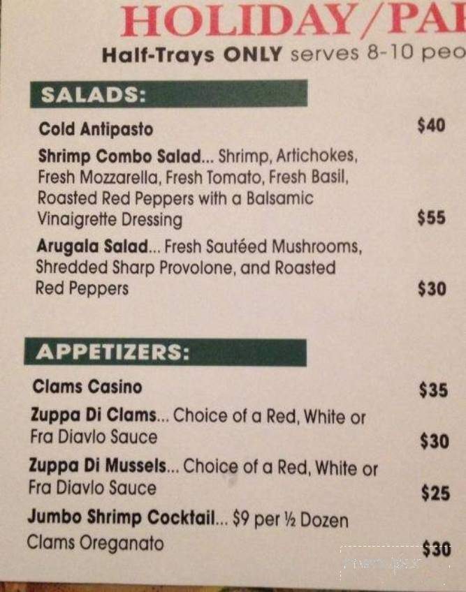 Roseland Apizza - Derby, CT menu_pic