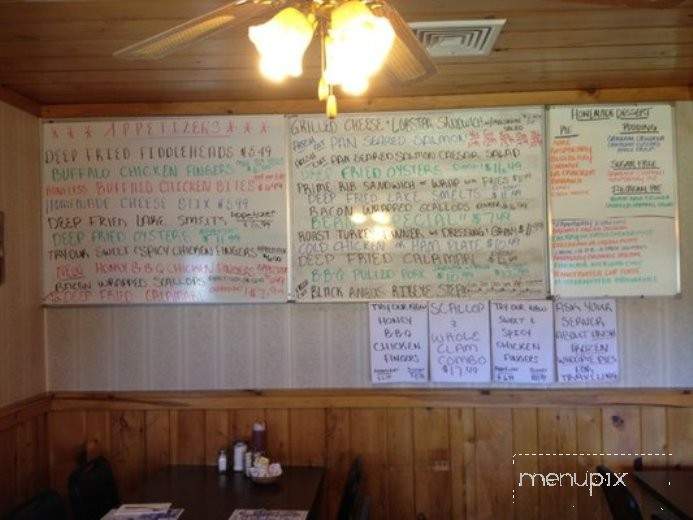 Grammy's Country Inn - Linneus, ME menu_pic