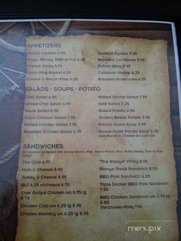 Butcher's Block - Greeneville, TN menu_pic