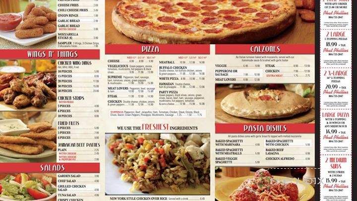 Phat Philly Subs - Petersburg, VA menu_pic