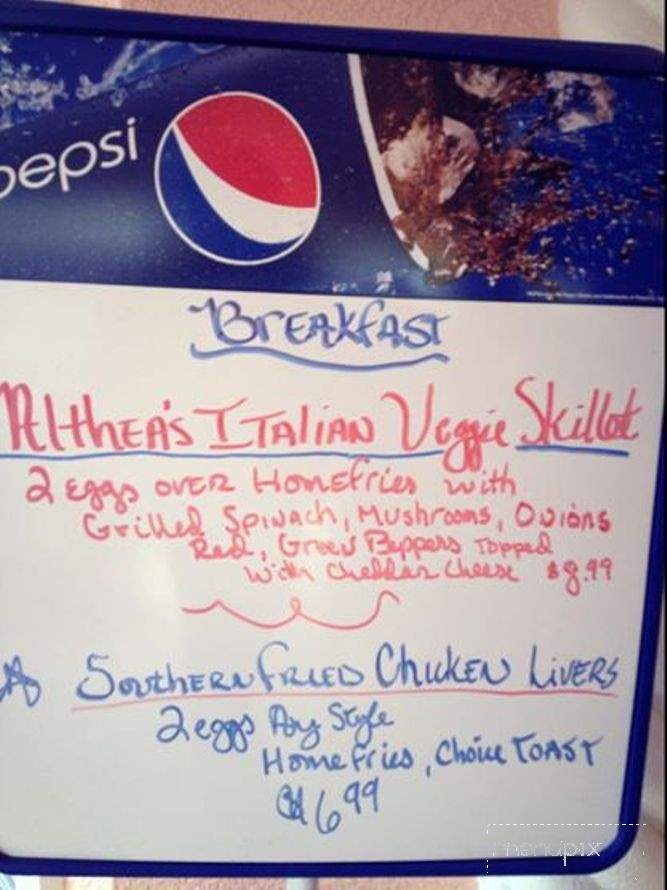 Althea's - Venice, FL menu_pic