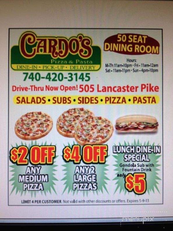/180937/Cardos-Pizza-Pasta-Circleville-OH - Circleville, OH