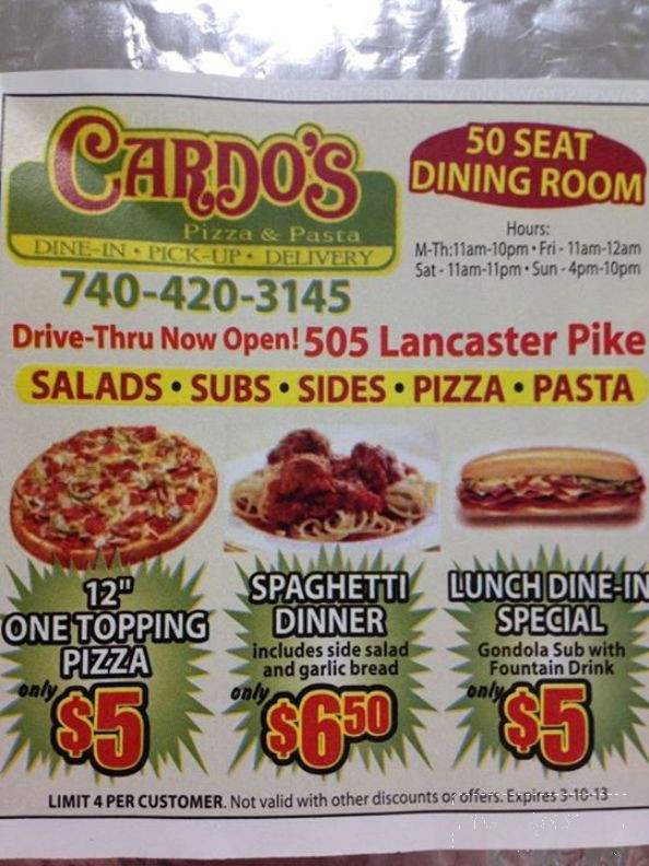 /180937/Cardos-Pizza-Pasta-Circleville-OH - Circleville, OH