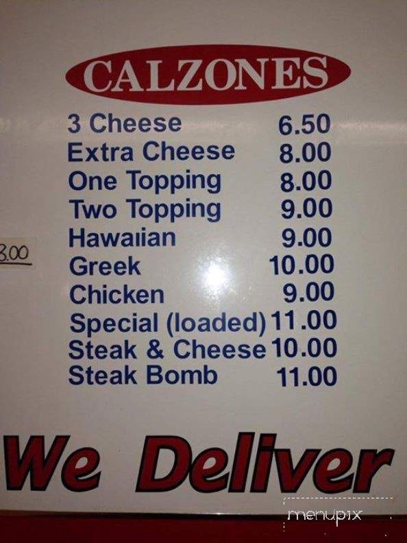 Loui's Pizza - Biddeford, ME menu_pic