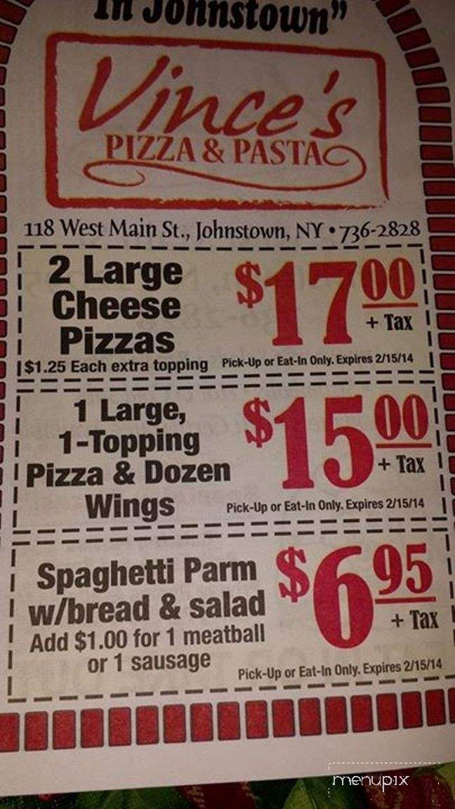 /3244738/Vinces-Pizza-and-Pasta-Johnstown-NY - Johnstown, NY