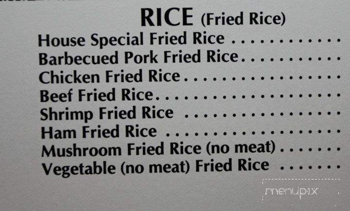 Chen's Cantonese Chef - Loves Park, IL menu_pic
