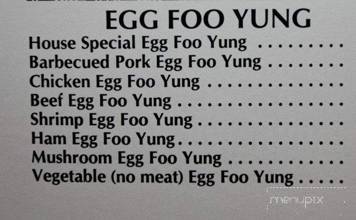 Chen's Cantonese Chef - Loves Park, IL menu_pic