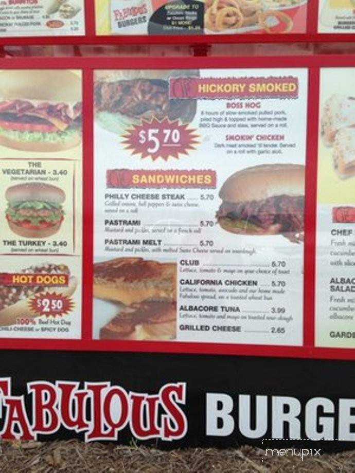 Fabulous Burgers - Bakersfield, CA menu_pic