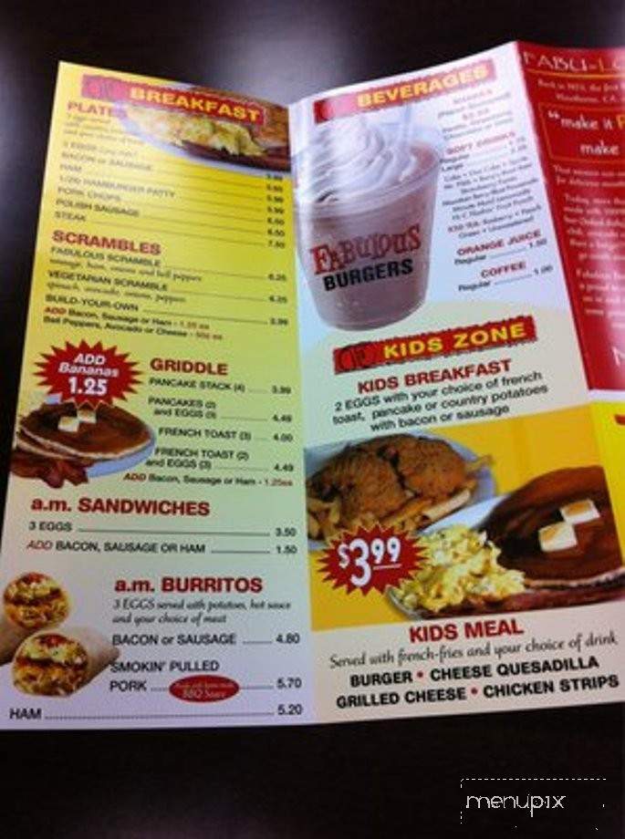 Fabulous Burgers - Bakersfield, CA menu_pic