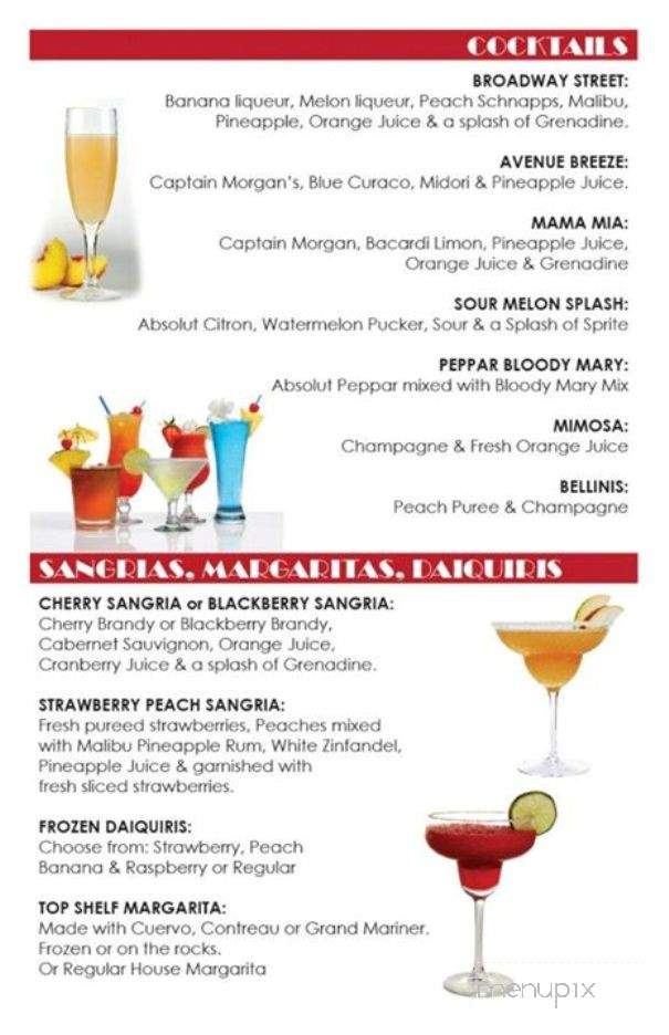 Broadway Grill - Lake Orion, MI menu_pic