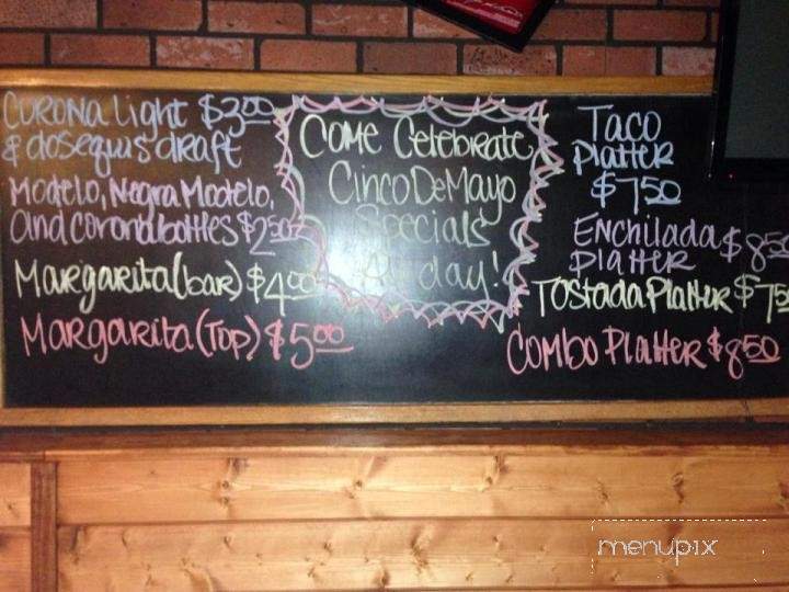 Dan's Downtown Tavern - Saline, MI menu_pic