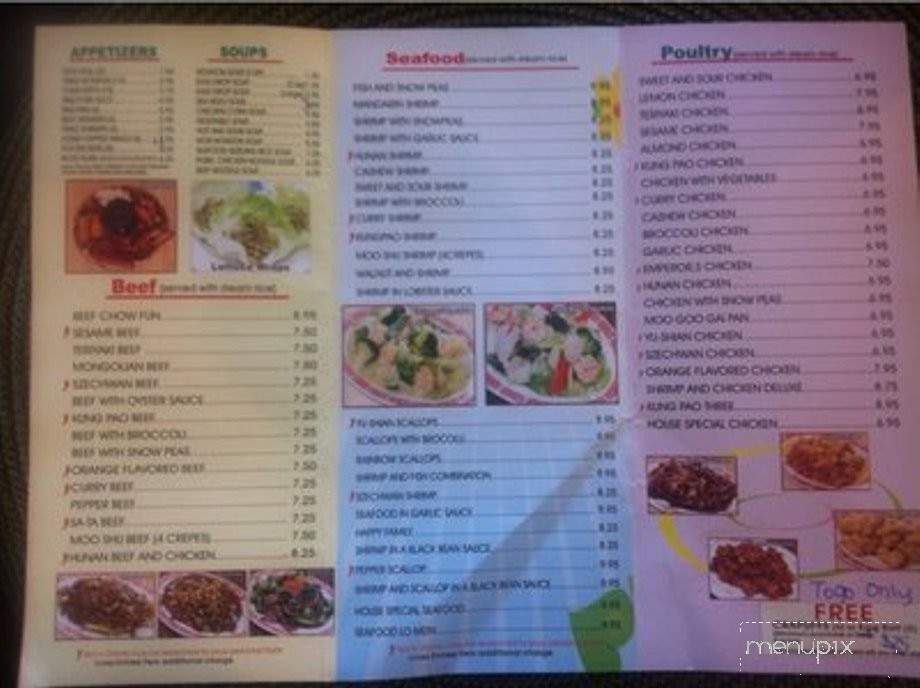 Big Heng - Peoria, AZ menu_pic