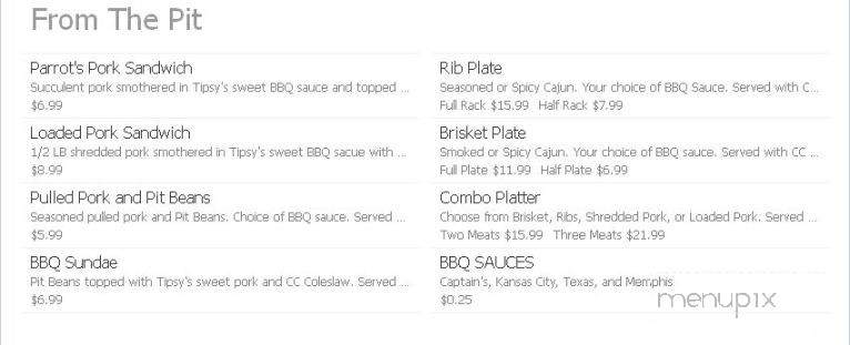 Parrot's Cay Tavern & Grill - Grand Forks, ND menu_pic