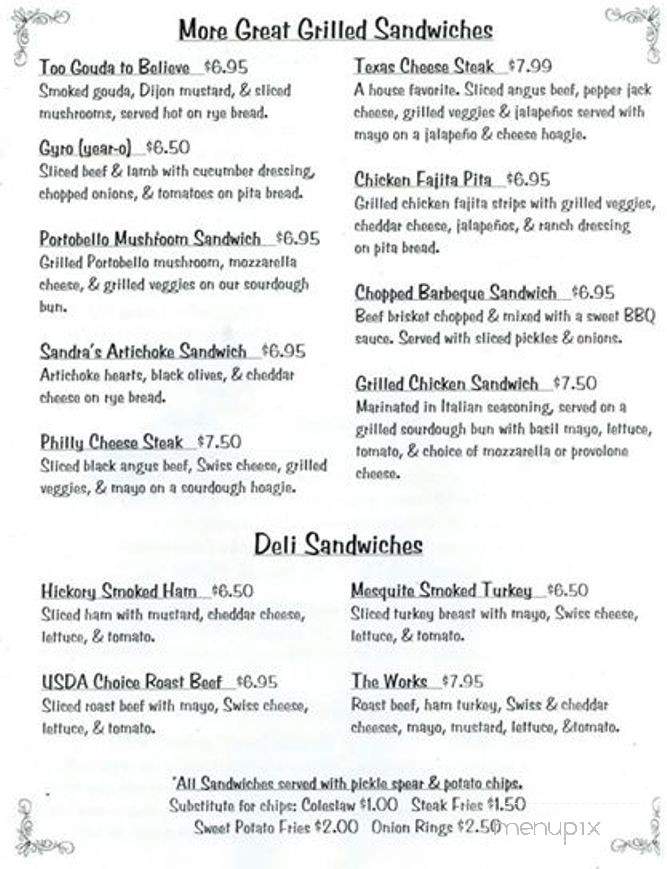 Picket Fence - Clute, TX menu_pic