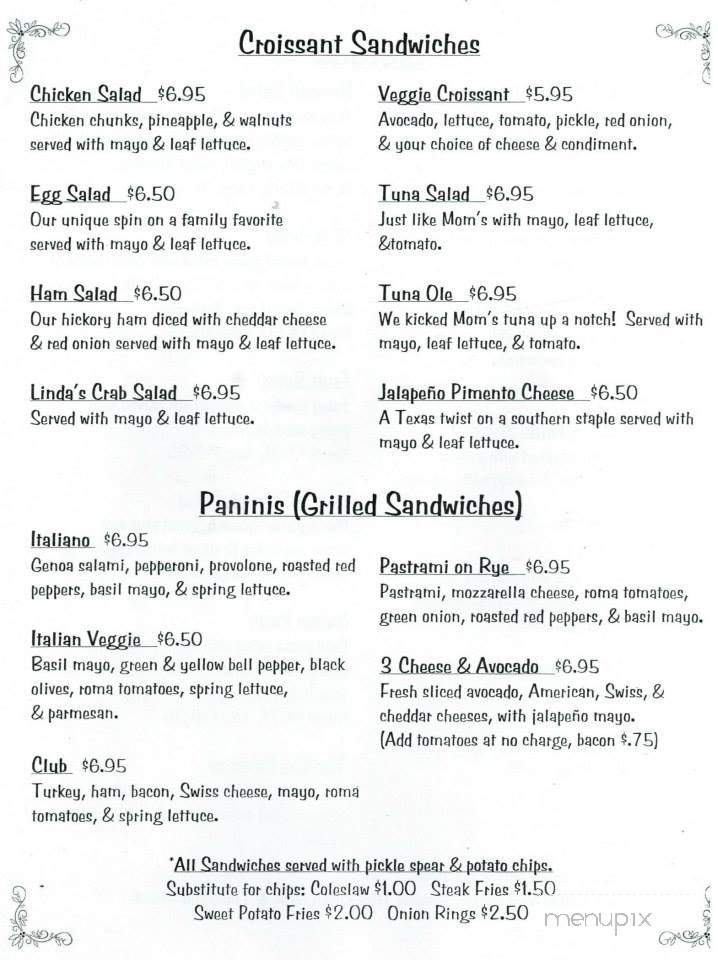 Picket Fence - Clute, TX menu_pic