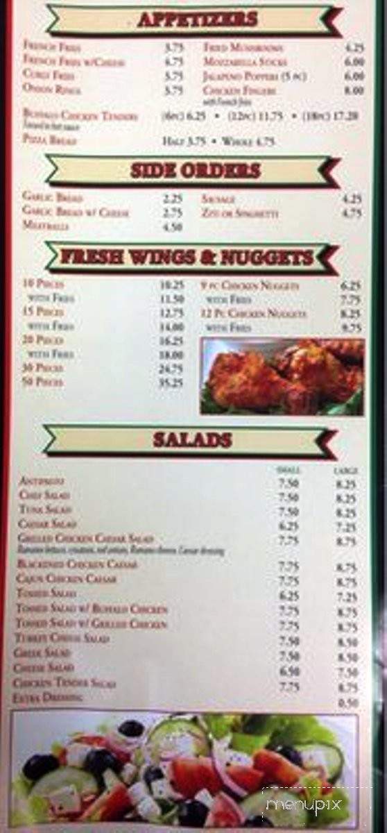 South End Pizza - Margate City, NJ menu_pic