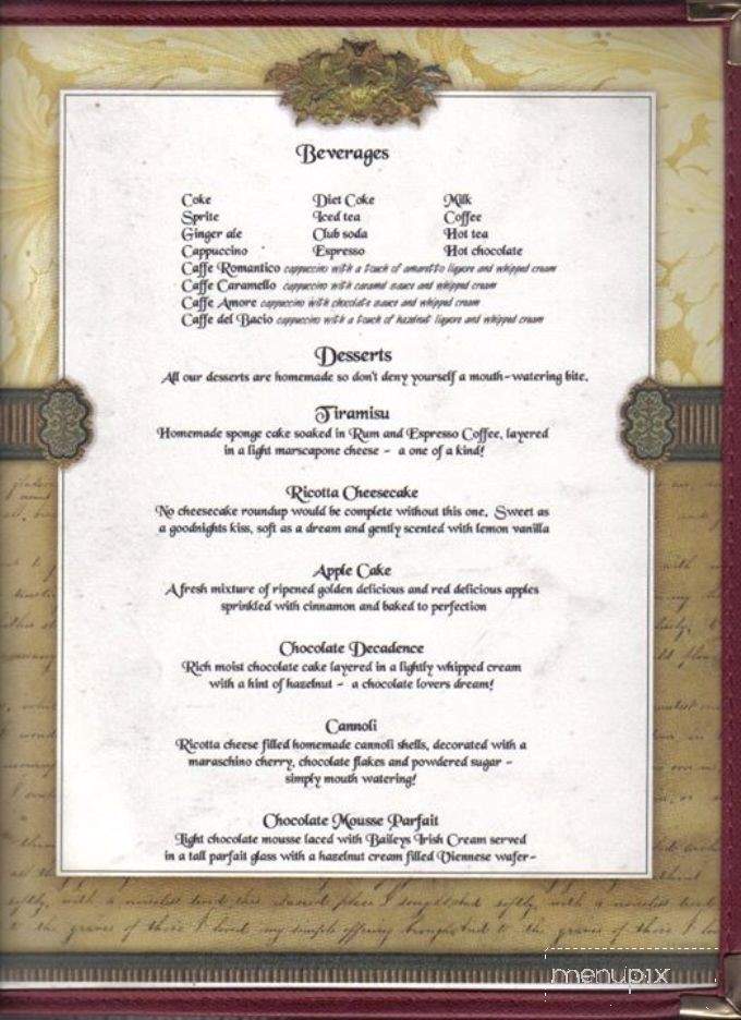 Zaccone's - Philadelphia, PA menu_pic