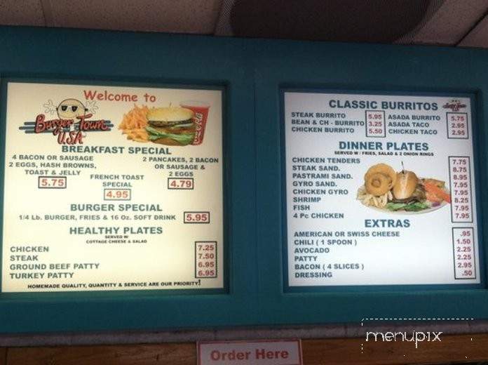 /5558604/Burgertown-USA-Menu-Redlands-CA - Redlands, CA