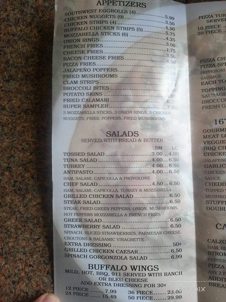 Italian Touch - Romney, WV menu_pic