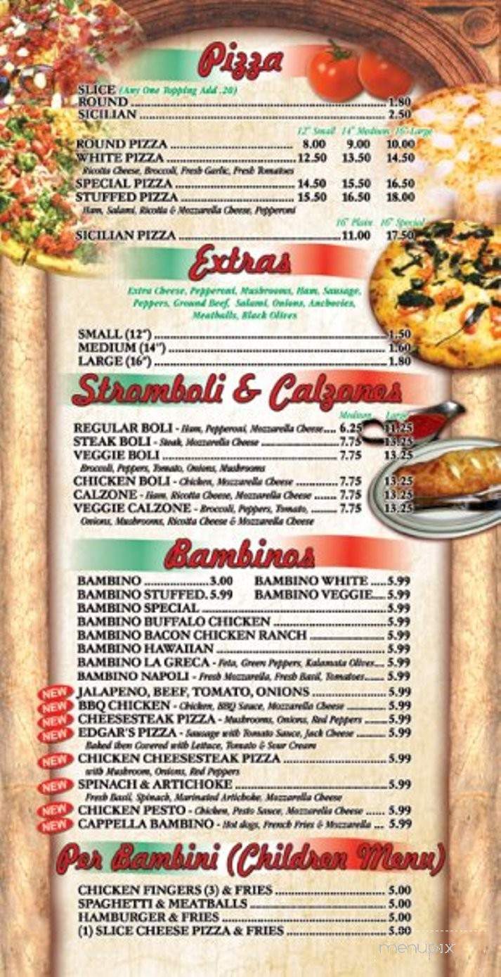Miseno's - Newville, PA menu_pic