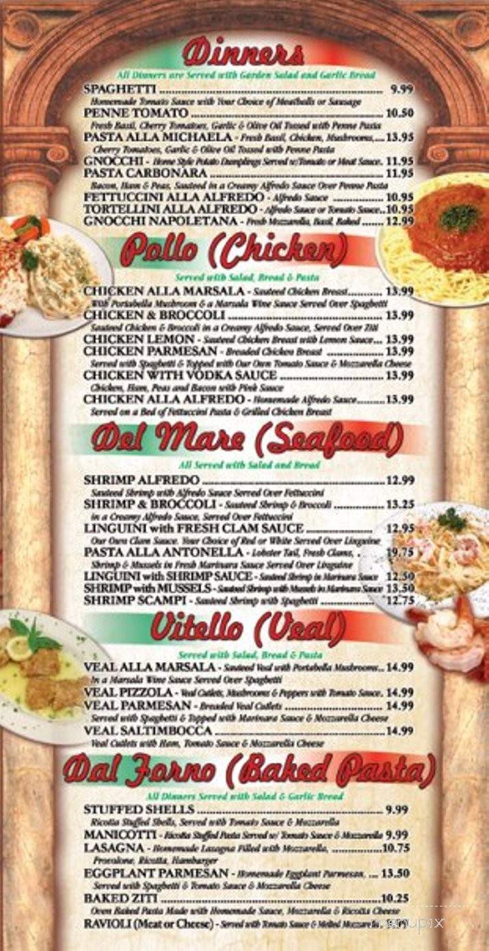 Miseno's - Newville, PA menu_pic