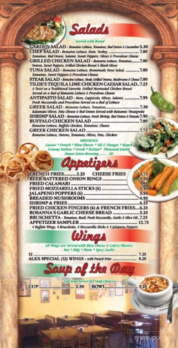 Miseno's - Newville, PA menu_pic