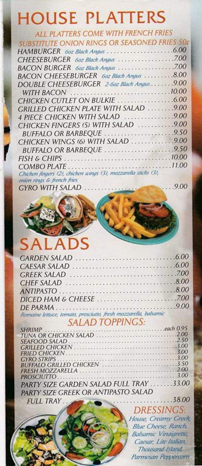 Paxton House Of Pizza - Paxton, MA menu_pic