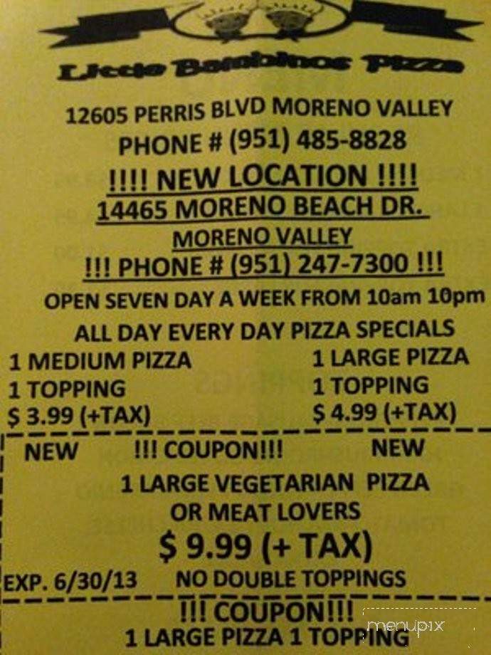 /5557977/Little-Bambinos-Pizza-Moreno-Valley-CA - Moreno Valley, CA
