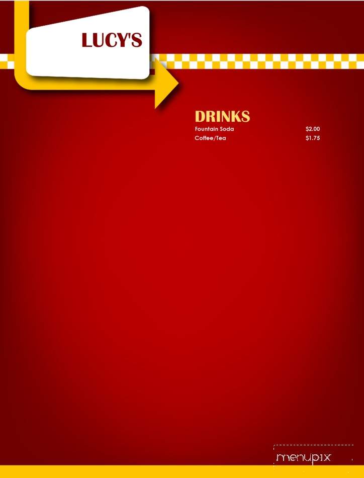 Lucy's - Abilene, TX menu_pic