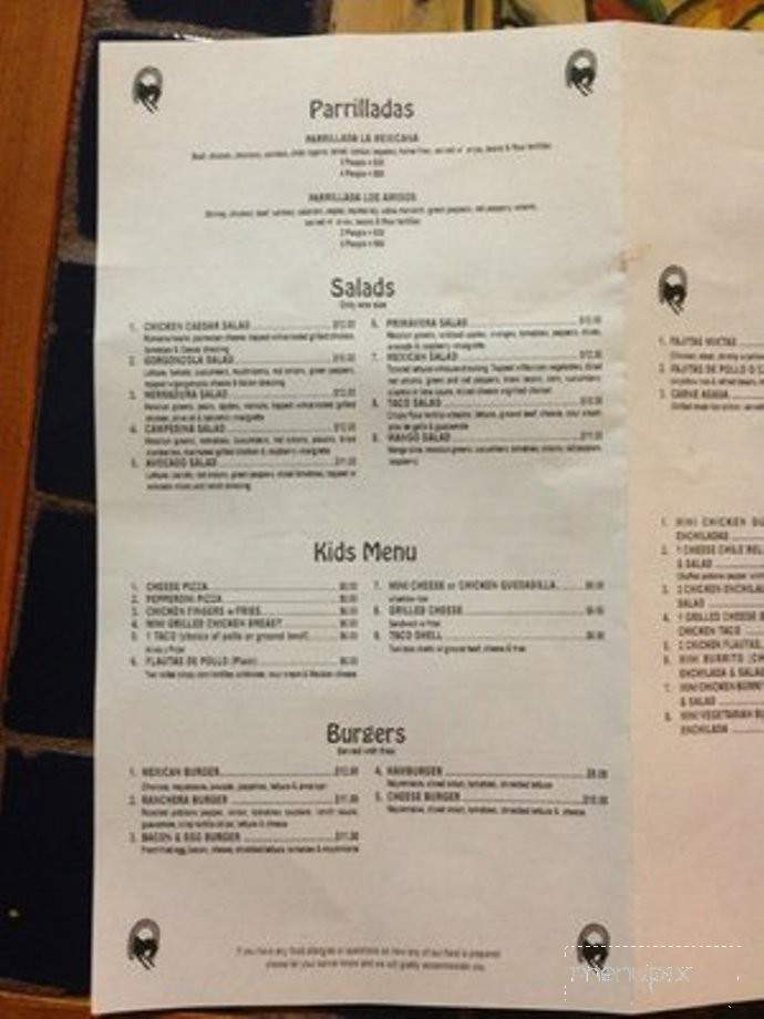 La Herradura - Mamaroneck, NY menu_pic