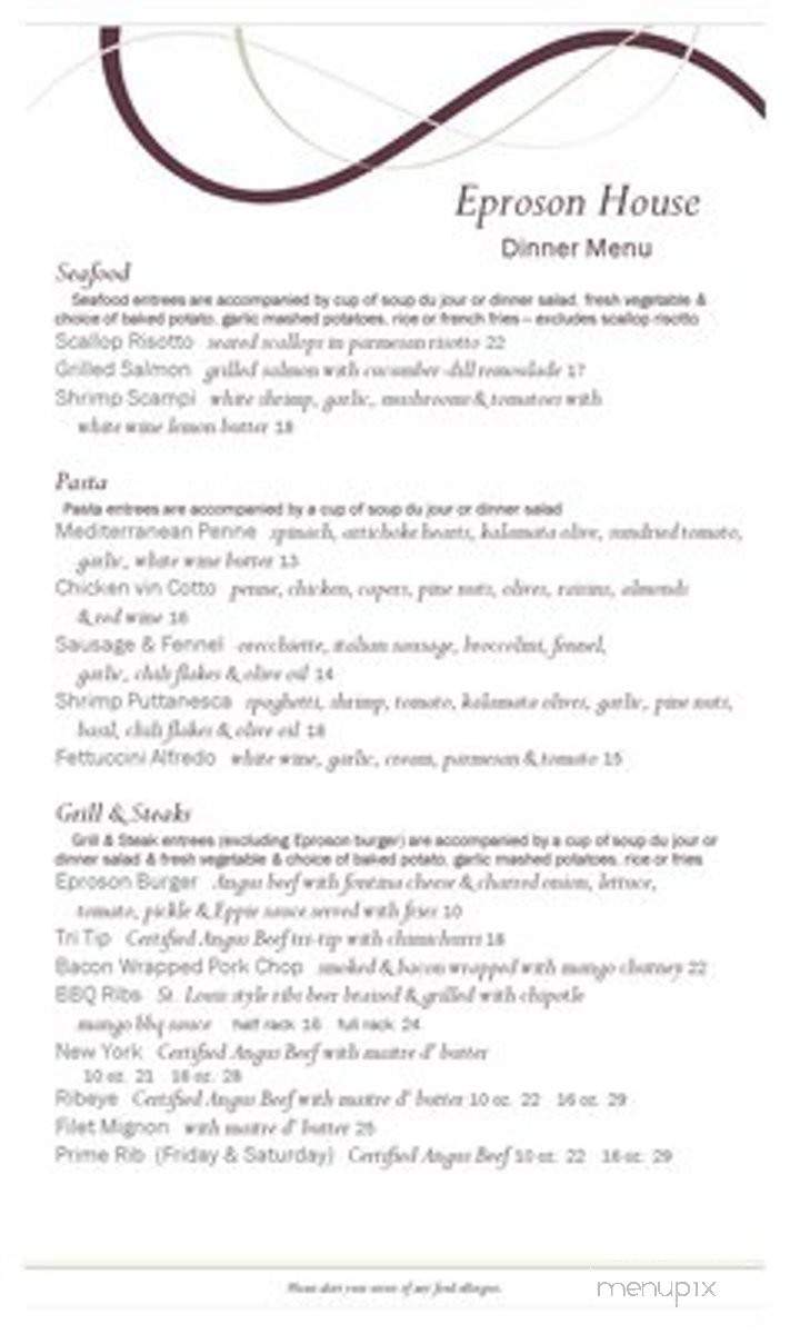 /5575544/Eproson-House-Menu-Twain-Harte-CA - Twain Harte, CA