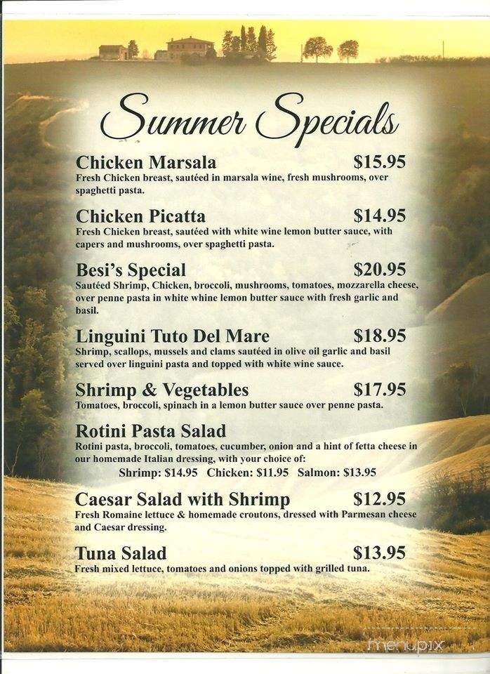 Napoli's - Grand Island, NE menu_pic