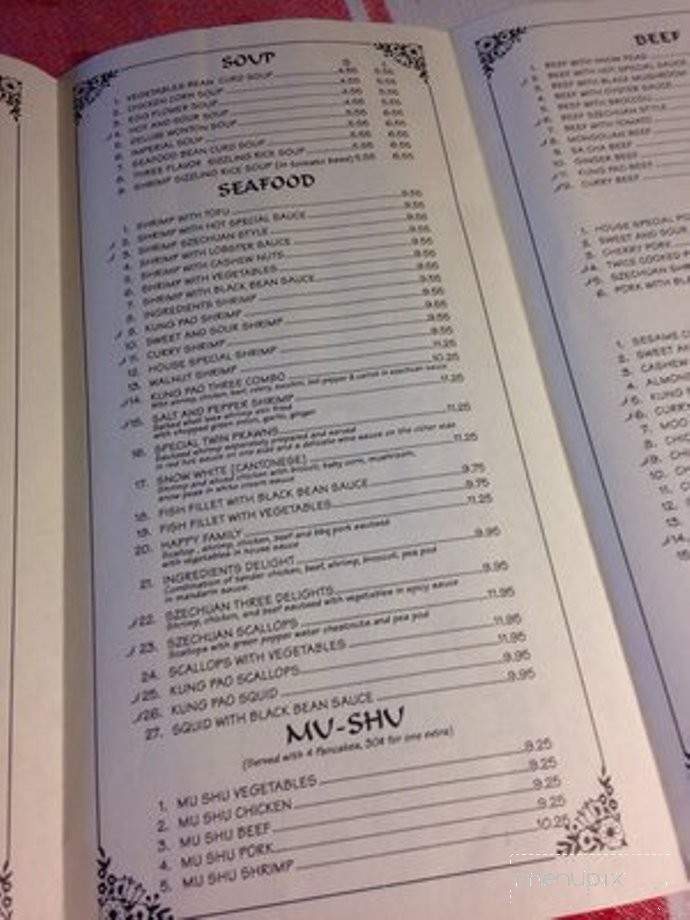 Happy Cafe - Hollister, CA menu_pic