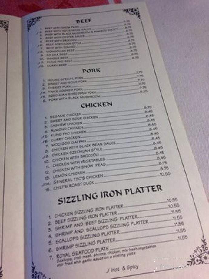 Happy Cafe - Hollister, CA menu_pic