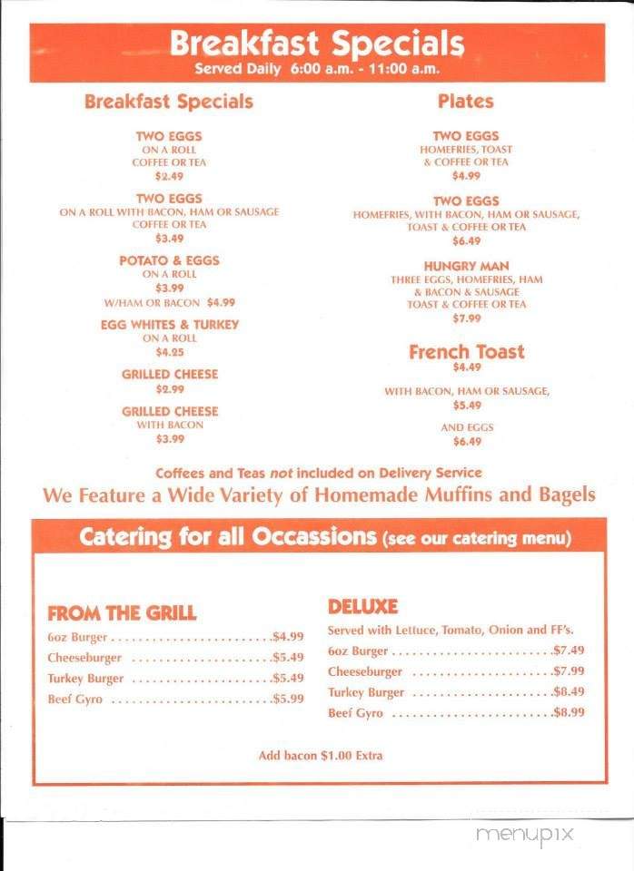 Menu of Village Hero in Syosset, NY 11791