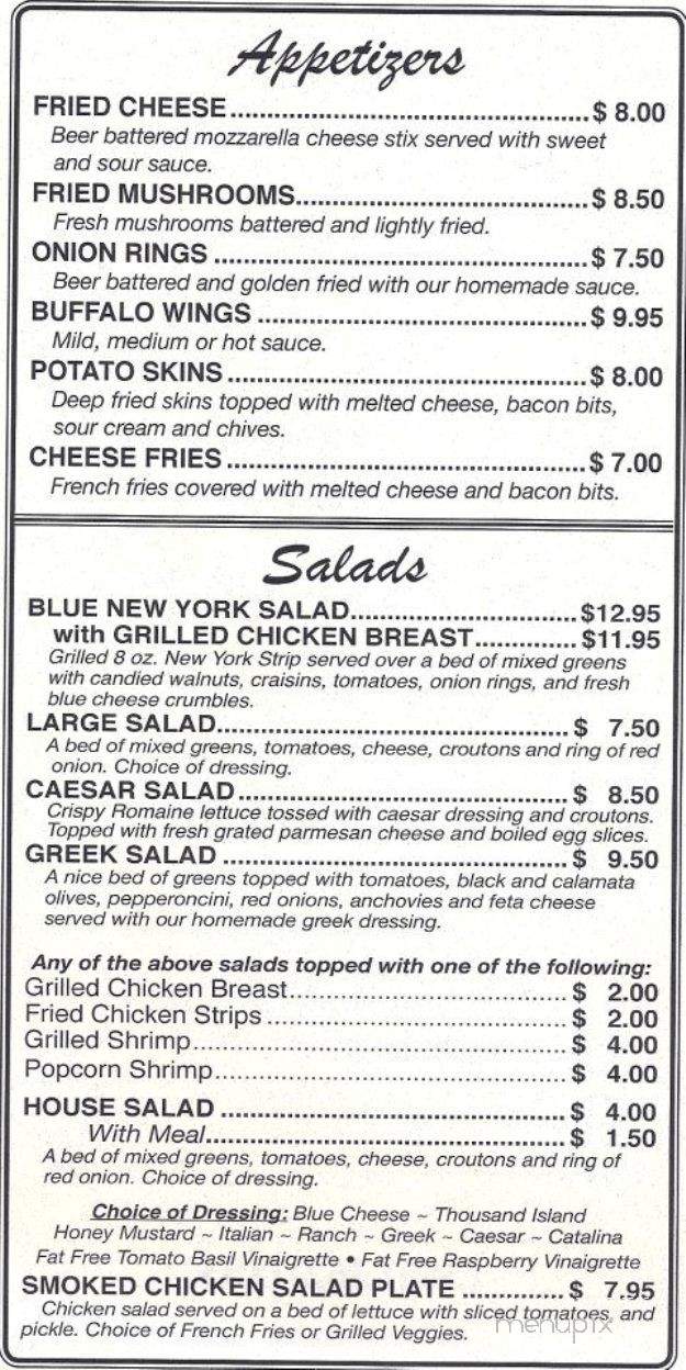 Brown Lantern - Live Oak, FL menu_pic