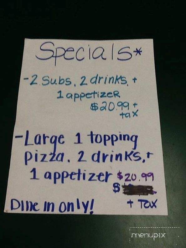 Naples Pizza Pasta & Subs - Lexington, VA menu_pic