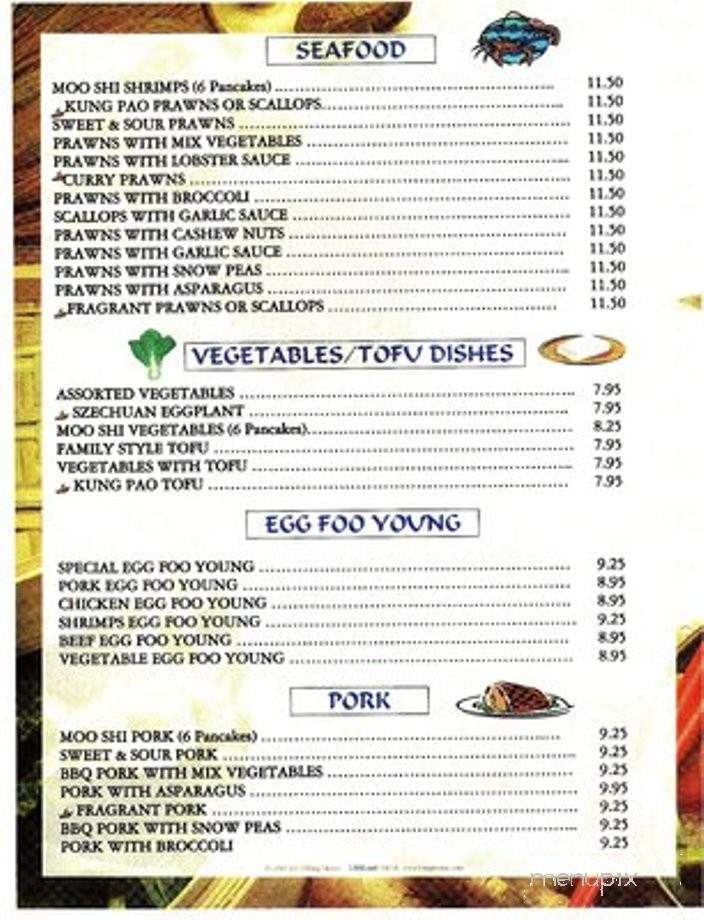 Emperor's City Asian Restaurant - Orting, WA menu_pic