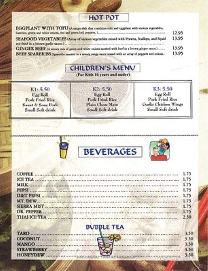 Emperor's City Asian Restaurant - Orting, WA menu_pic
