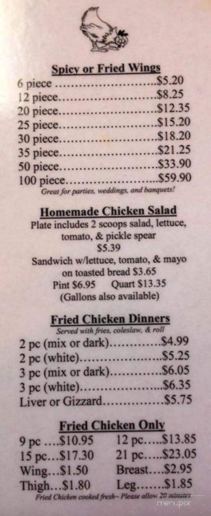 Barber's Drive In - Moultrie, GA menu_pic