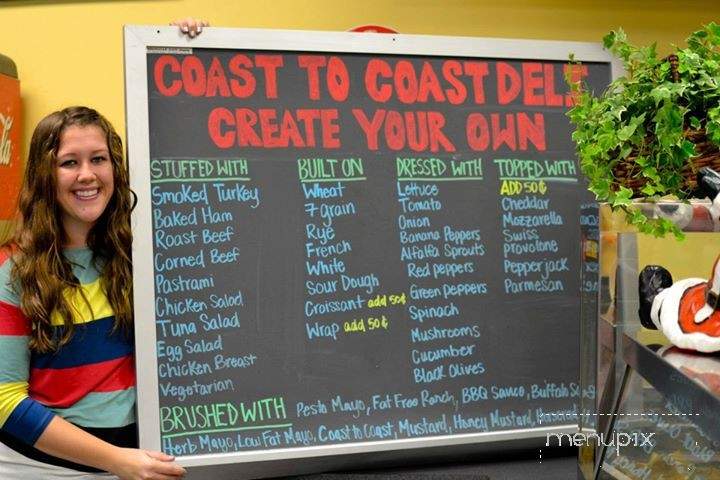Coast To Coast Deli - Adrian, MI menu_pic